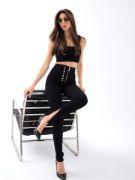 6007 PANTOLON-SİYAH resmi